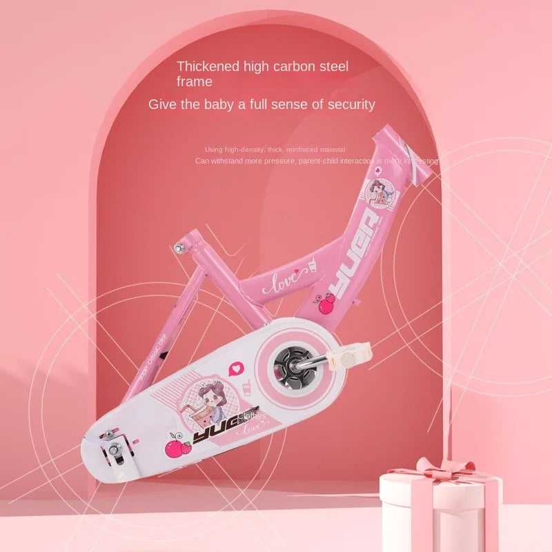 Selfree Children's Bicycles For Baby Aged 3-6 To 8 To 12 Baby Bicycles With Auxiliary Wheels M L Children's Lightweight Bicycles