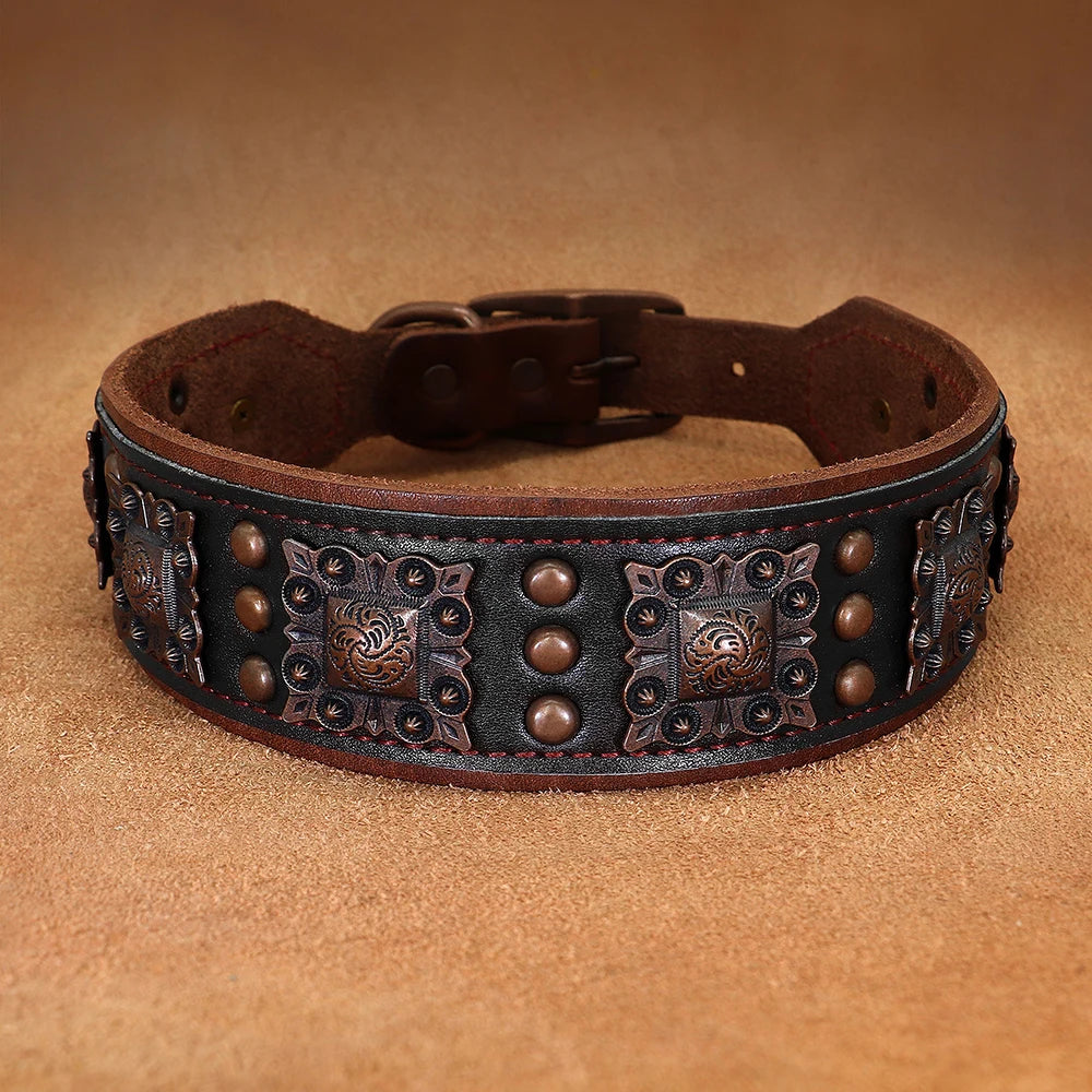 Purilite Select Cool Spiked Dog Collar for Medium & Large Dogs