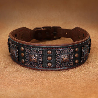 Purilite Select Cool Spiked Dog Collar for Medium & Large Dogs