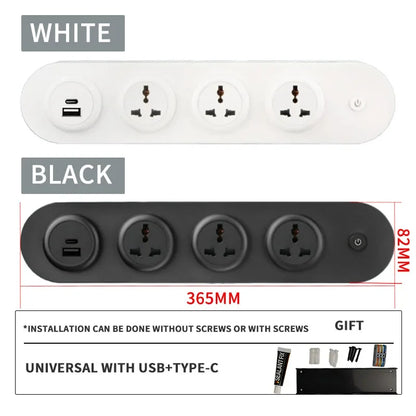 Purilite Select Wall Mounted Desktop Socket
