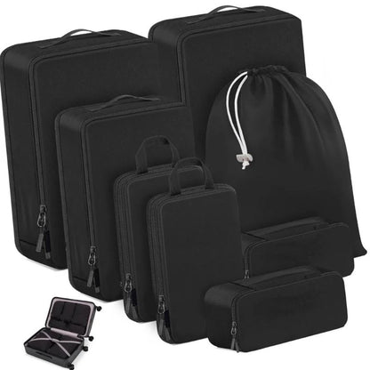 Purilite Select 10PCS Compression Packing Cubes for Travel