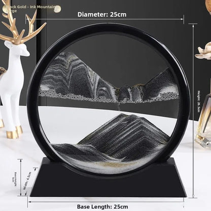 Purilite Select Creative Sandflow Art Clock