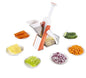Purilite Select 5-in-1 Multifunction Vegetable Cutter Grater Slicer and Dicer Kitchen Food Preparation Tool