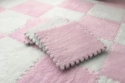 Purilite Select 30x30CM Soft Plush Children Kids Rug Play Mat