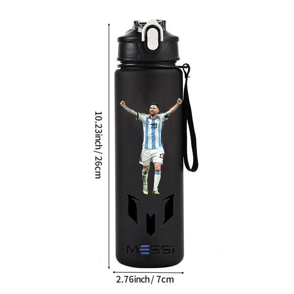 Purilite Select Lionel Messi 700ML Blue Water Bottle