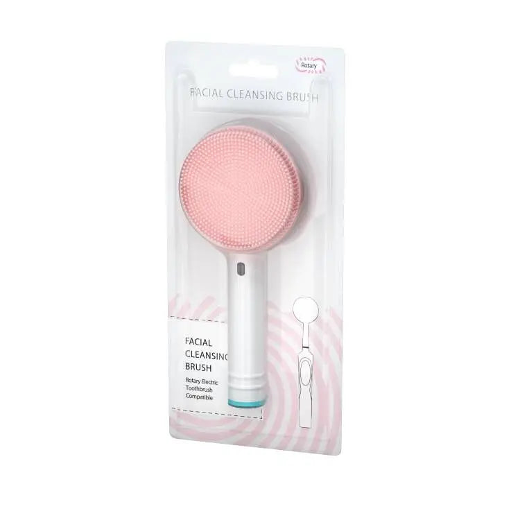 Purilite Select Silicone Facial Cleansing Brush Replacement Head for Electric Facial Care Device Soft Skin Cleansing Attachment (Set of 3)