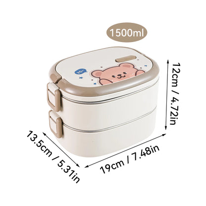 Purilite Select Large Capacity 304 Stainless Steel Lunch Box
