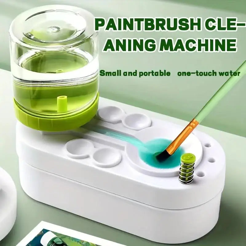Purilite Select Paint Brush Cleaner Watercolor Brush Rinser with Drain Cleaner Rinse Cup Paint Water Dispenser Oil Paint Brush Cleaner