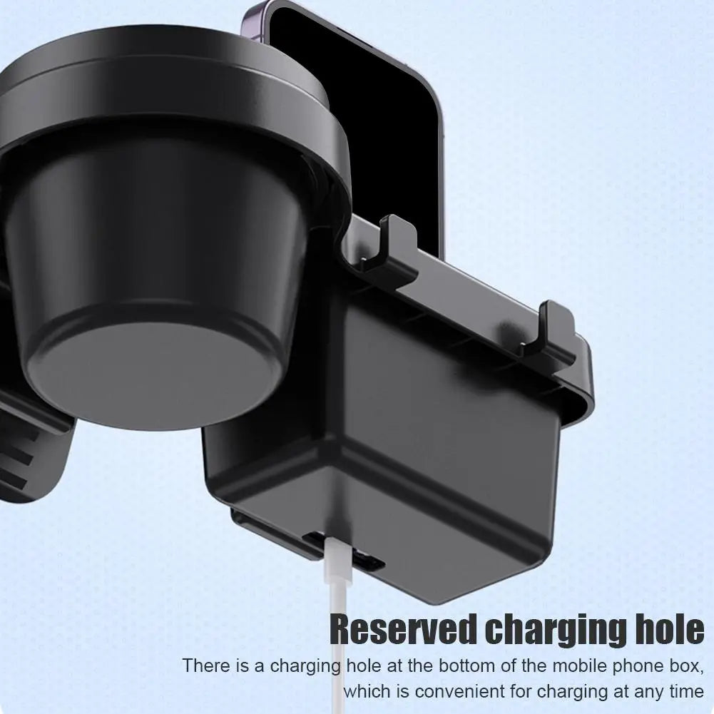 Purilite Select Portable Car Door Cup Holder & Window Storage Rack – Universal Hanging Drink and Accessory Organizer