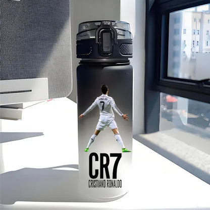 Purilite Select CR7 Football Star Straw Water Bottle