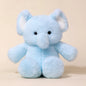 Purilite Select Fluffy Sitting Cattle Plush Toy Soft Stuffed Animal Doll Cozy PP Cotton Companion Gift for Kids & Home Decor