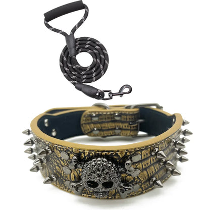 Purilite Select Spiked Studded Dog Collar