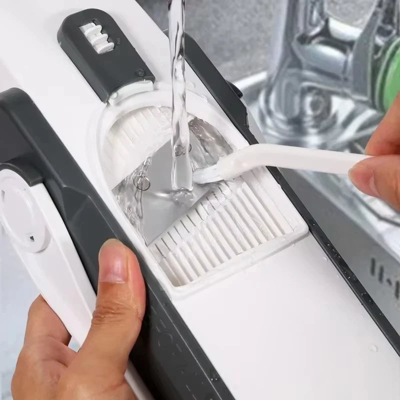 Purilite Select 5-in-1 Multifunction Vegetable Cutter Grater Slicer and Dicer Kitchen Food Preparation Tool