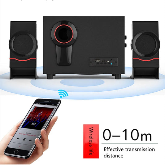 Purilite Select Wooden 2.1 Multimedia Bluetooth Speaker System