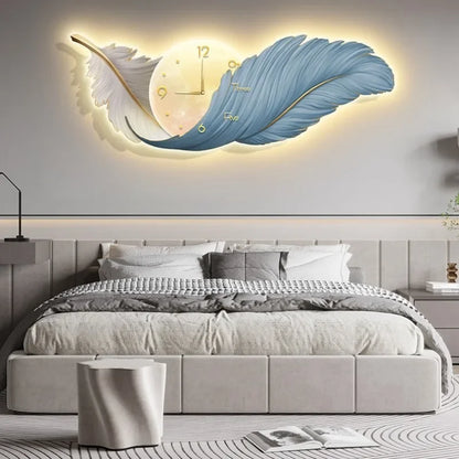 Purilite Select Luxury Canvas LED Wall Clock