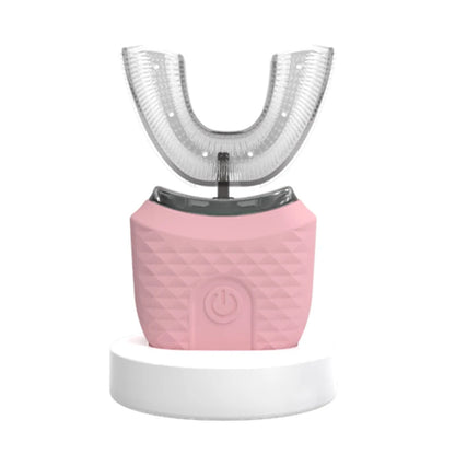 Purilite Select Wireless Rechargeable Silicone Bristle U-Shaped Electric Toothbrush