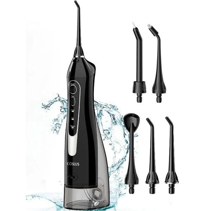 Purilite Select Electric Household Portable Dental Irrigator | Teeth Cleaning Water Flosser | Tooth Grinding &amp; Dental Floss Cleaner