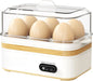 Purilite Select Rapid Electric Egg Cooker 6-Egg Capacity BPA-Free Fast Boil Steamer