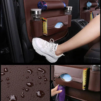 Purilite Select Car Seat Back Organizer with Foldable Table Tray