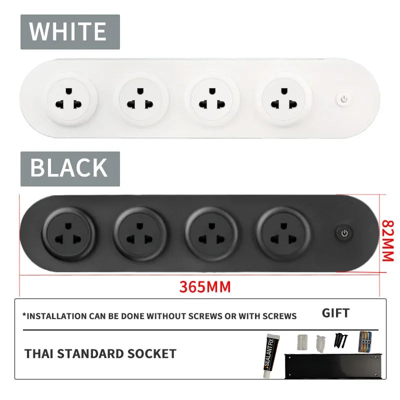 Purilite Select Wall Mounted Desktop Socket