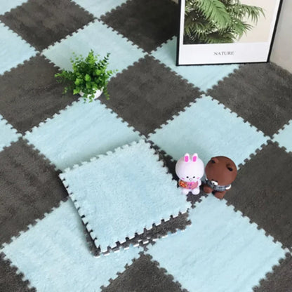Purilite Select 30x30CM Soft Plush Children Kids Rug Play Mat