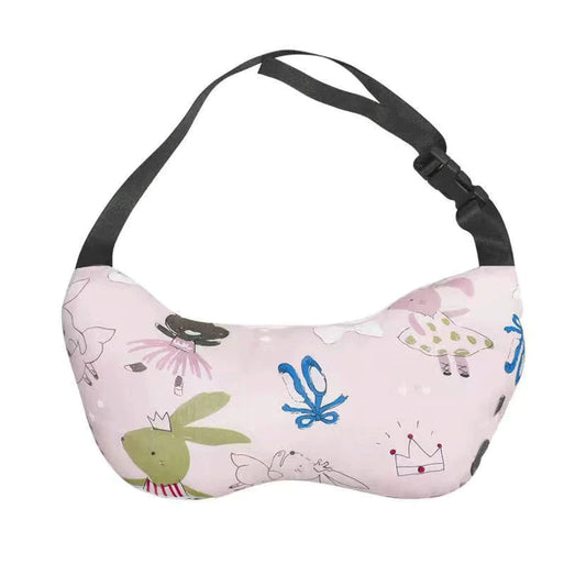 Purilite Select Car Sleeping Safety H-Shape Travel Pillow | Adjustable Head & Neck Support Cushion for Kids and Adults