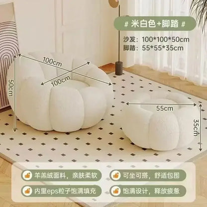 Purilite Select Lazy Pumpkin Cloud Sofa Chair