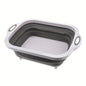 Purilite Select Portable Folding Basin | Space Saving Sink with Storage | Travel Camping Home Multi-Purpose Wash Basin