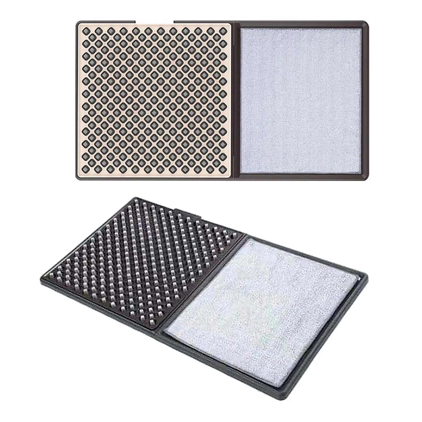 Purilite Select Disinfecting Shoe Sanitizing Entrance Doormat with Non-Slip Backing – Dual Zone Absorbent Floor Mat for Home and Office