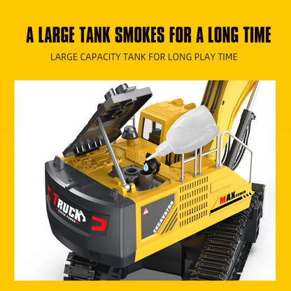 Purilite Select Alloy RC Excavator Truck Toy