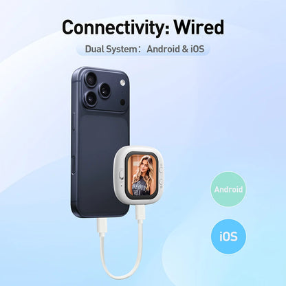 Purilite Select Magnetic Phone Vlog Selfie Monitor Screen with Rear Camera Preview (Set of 2)