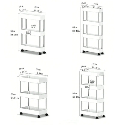 Purilite Select 3/4 Tier Movable Gap Storage Rack