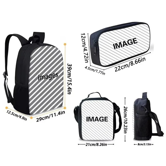 Purilite Select Super Batman Logo School Bag Set