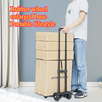Purilite Select Handheld Foldable Shopping Cart | Multi-Functional Aluminum Alloy Trolley | Portable Grocery & Camping Utility Cart