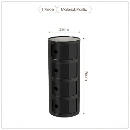 Purilite Select Nordic Net Red Bedside Cabinet