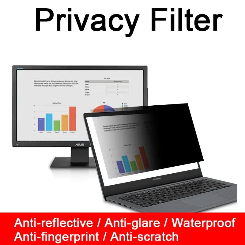 Purilite Select Anti-Peeping Laptop Screen Protector – Privacy Filter Matte/HD for 12.5 to 17.3 inch Laptops