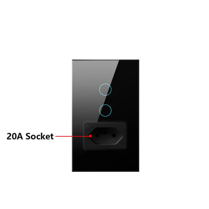 Purilite Select Smart Light Switch; 20A Wall Socket