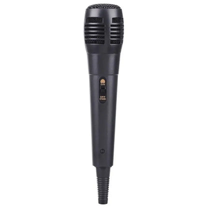 PURILITE SELECT BLACK PROFESSIONAL WIRED HANDHELD DYNAMIC MICROPHONE – KARAOKE, RECORDING & VOCAL MIC (3.5MM / 6.35MM)