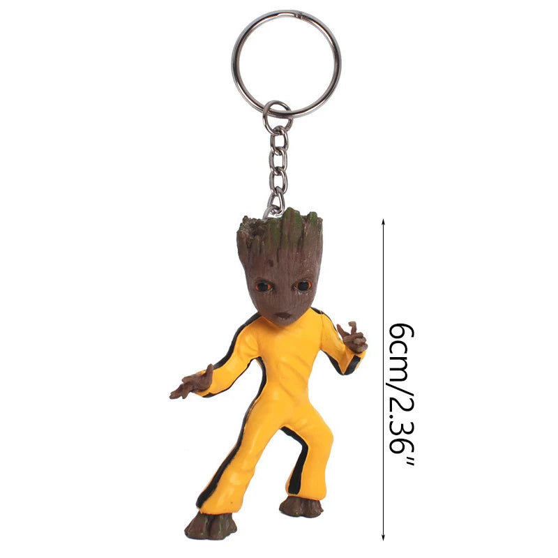 Purilite Select Groot Anime Figure Keychain