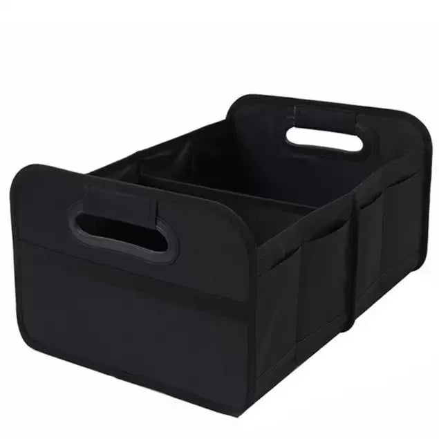 Purilite Select Foldable Car Trunk Organizer for SUV, Portable Storage Box with Pockets, Multi-Purpose Cargo Organizer for Camping, Travel & Vehicle Storage