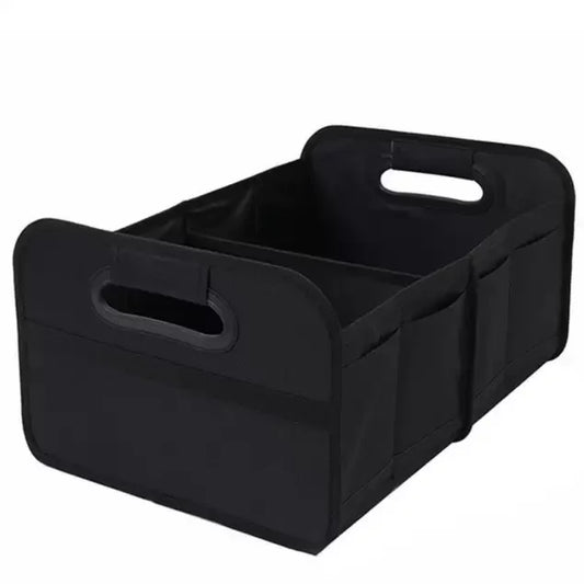 Purilite Select Foldable Car Trunk Organizer for SUV, Portable Storage Box with Pockets, Multi-Purpose Cargo Organizer for Camping, Travel & Vehicle Storage
