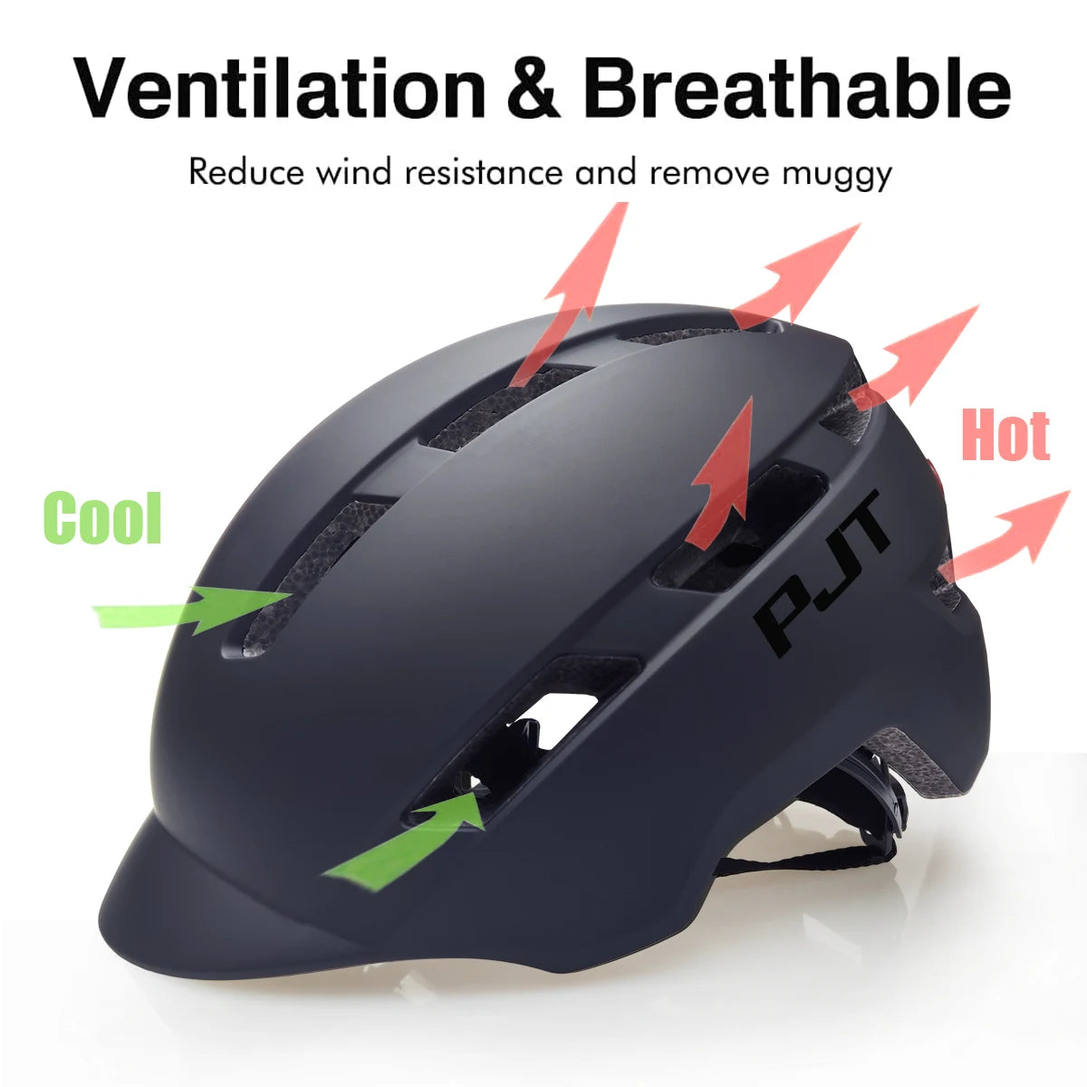 Purilite Select USB Rechargeable Cycling Helmet