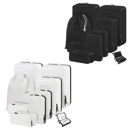 Purilite Select 10PCS Compression Packing Cubes for Travel