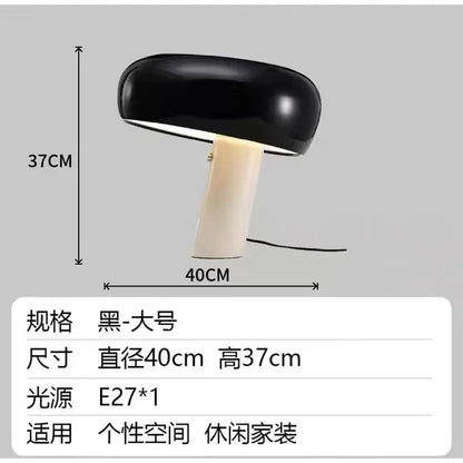 Purilite Select Italian Luxury Designer Mushroom Marble LED Desk Lamp