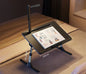 Purilite Select Foldable Lift Small Laptop Desk | Home Learning & Gaming | Adjustable Bed Lazy Table | Dormitory & Bedroom Computer Table