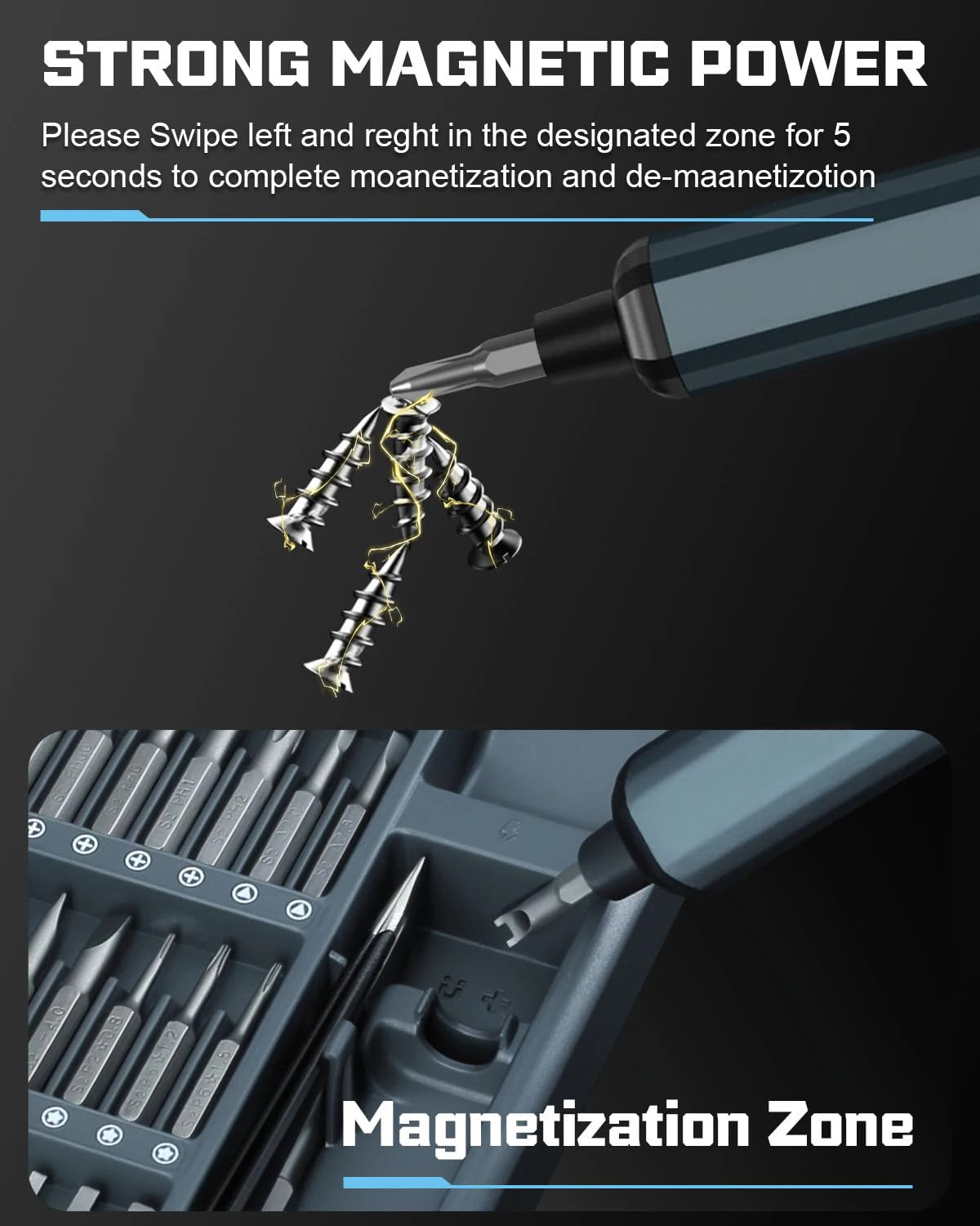 Purilite Select 68-in-1 Electric Screwdriver Set