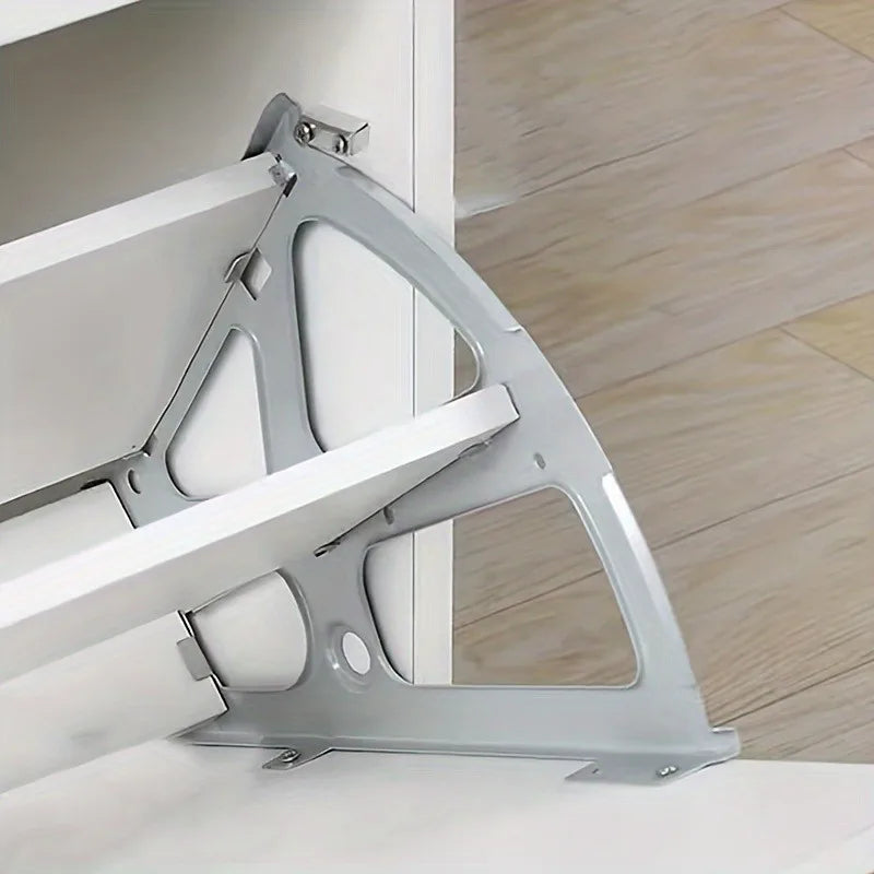 Purilite Select Flip Shoe Cabinet Hidden Rack | Stainless Steel Thickened Shoe Cabinet Hardware Accessory