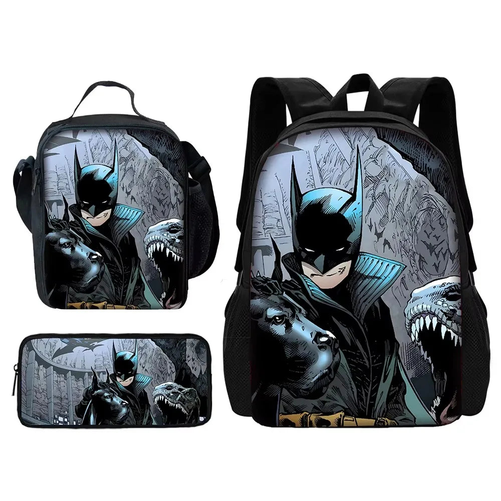 Purilite Select Super Batman Logo School Bag Set