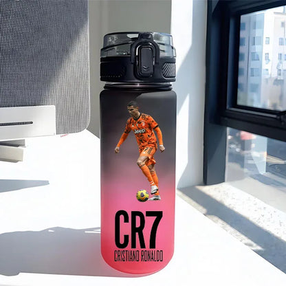 Purilite Select CR7 Football Star Straw Water Bottle