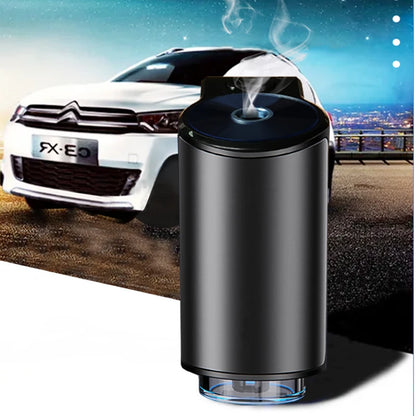 Purilite Select Electric Auto Car Air Freshener Diffuser – Stainless Steel Aroma Vent Perfume with Essential Oils (Lemon Fragrance)